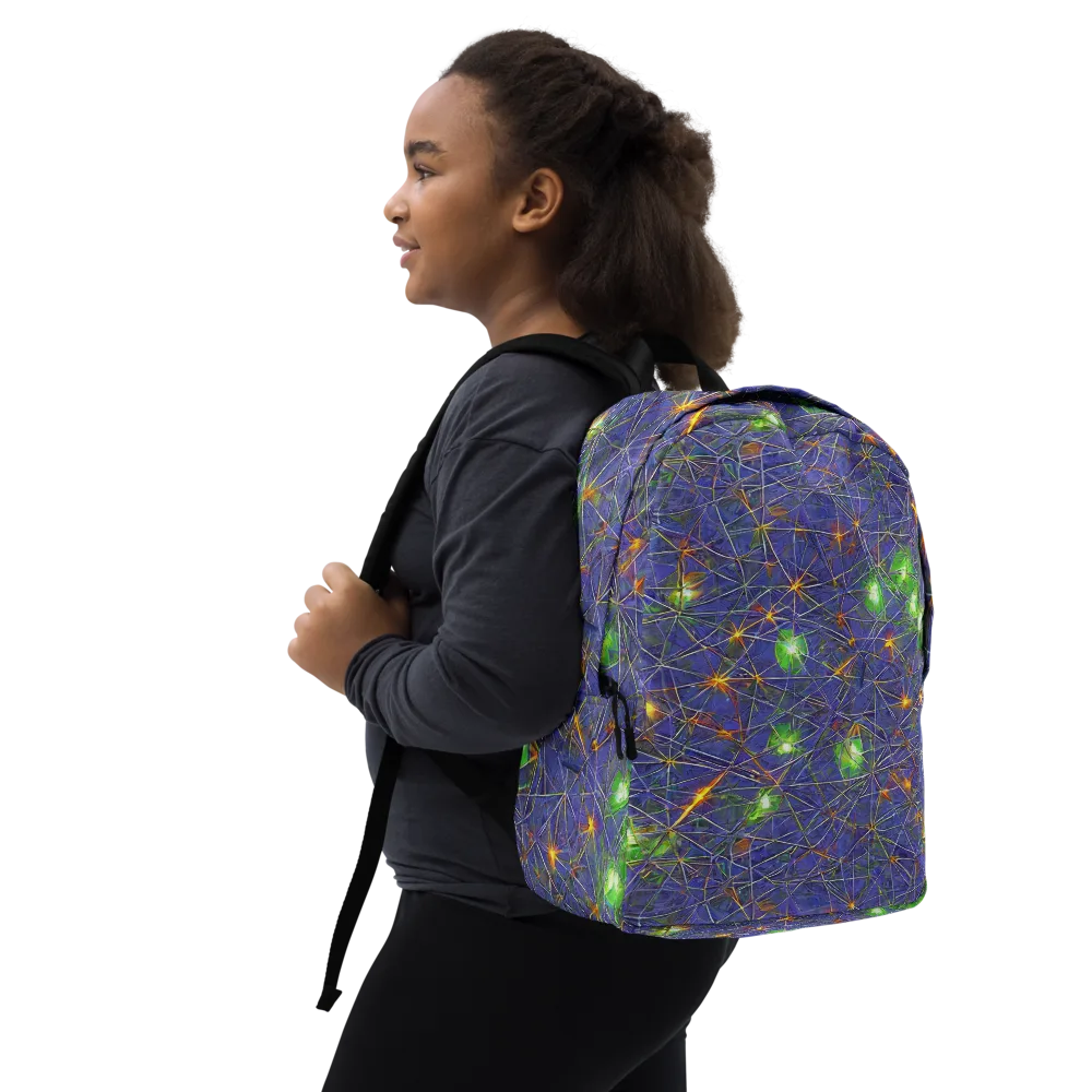 Violet Voltage on Minimalist Backpack — Right Front