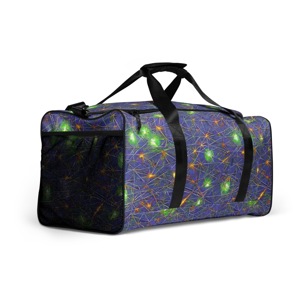 Violet Voltage on Duffle Bag — Right Front