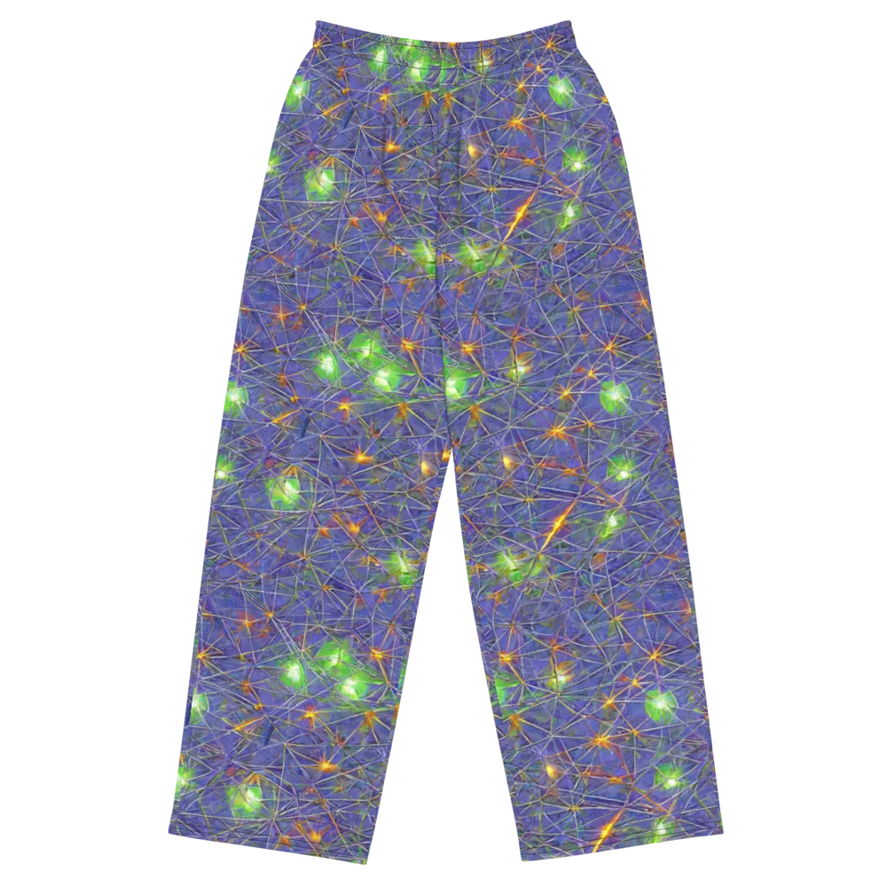 Violet Voltage on Wide-Leg Pants — Front