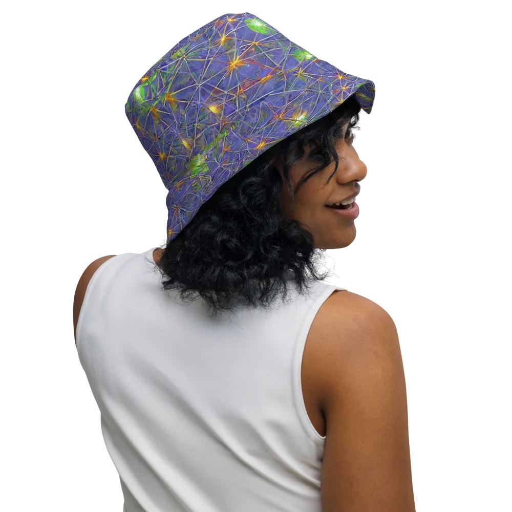 Violet Voltage on Reversible Bucket Hat — Right Outside