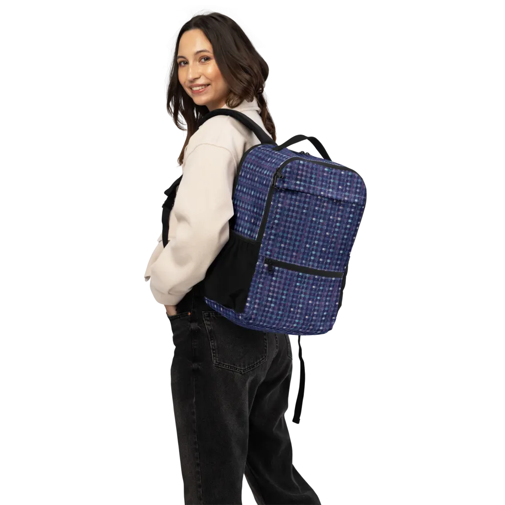Midnight Circuit on Utility Backpack — Back