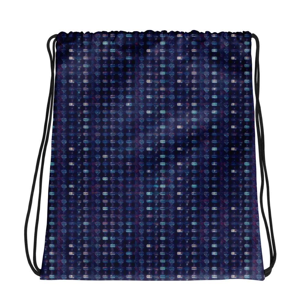 Midnight Circuit on Drawstring Bag — Photo