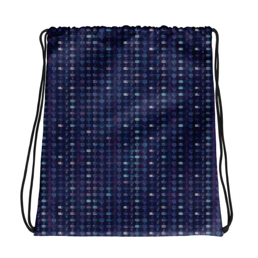 Midnight Circuit on a Drawstring Bag