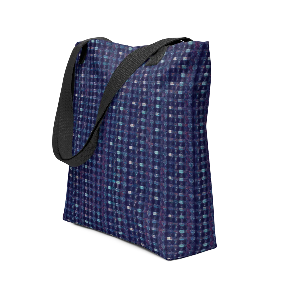 Midnight Circuit on Tote Bag — Front