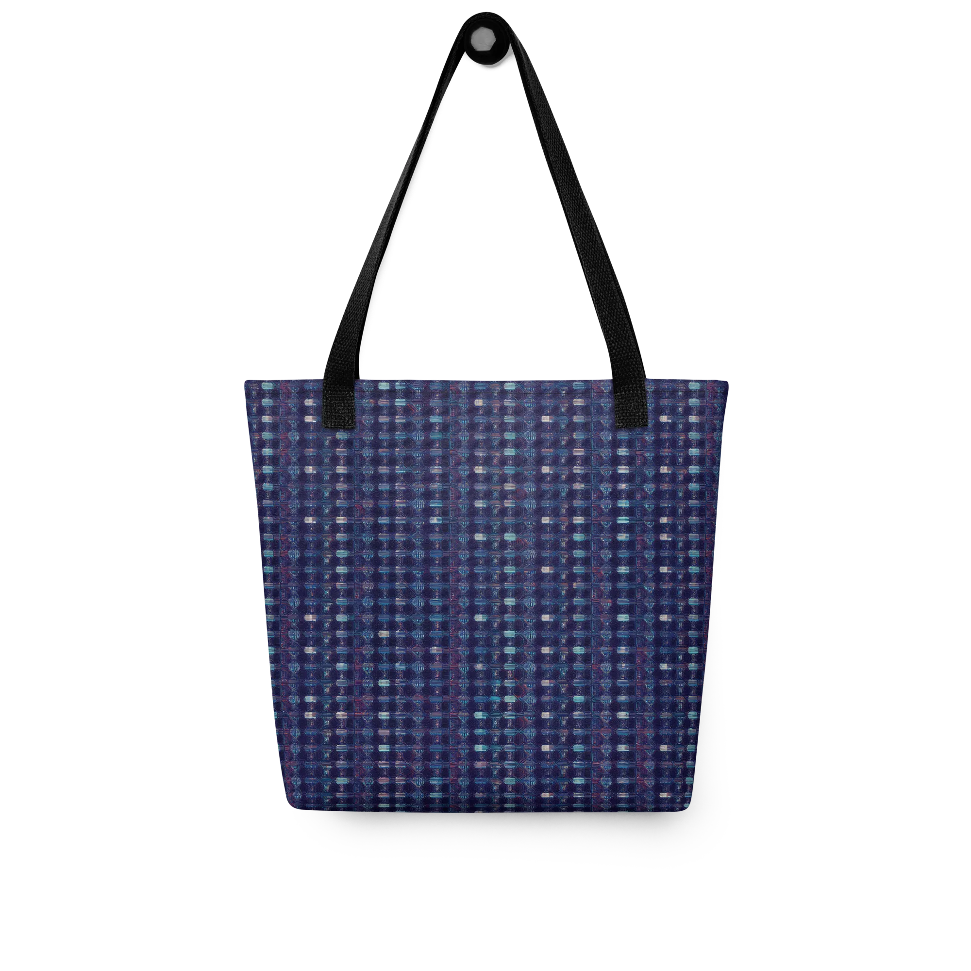 Midnight Circuit on Tote Bag — Front