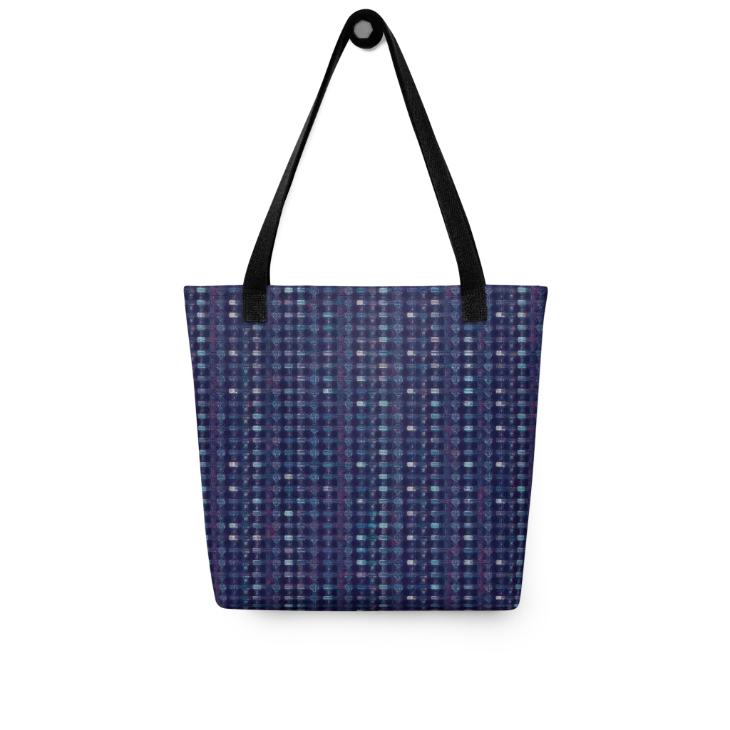 Midnight Circuit on Tote Bag — Front