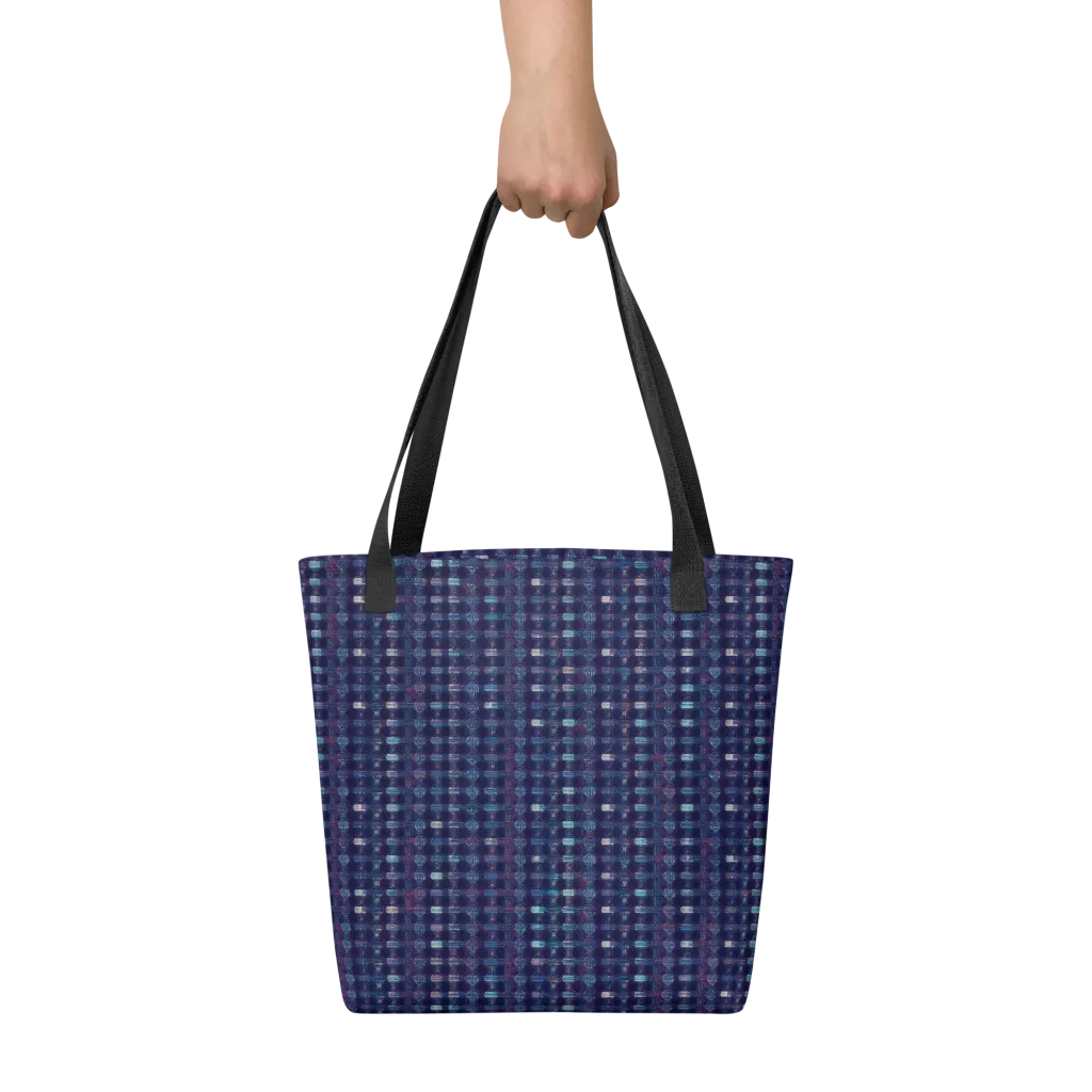 Midnight Circuit on Tote Bag — Front