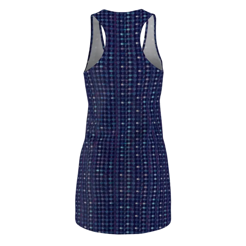 Midnight Circuit on Racerback Dress — Back