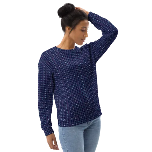 Midnight Circuit on a Sweatshirt
