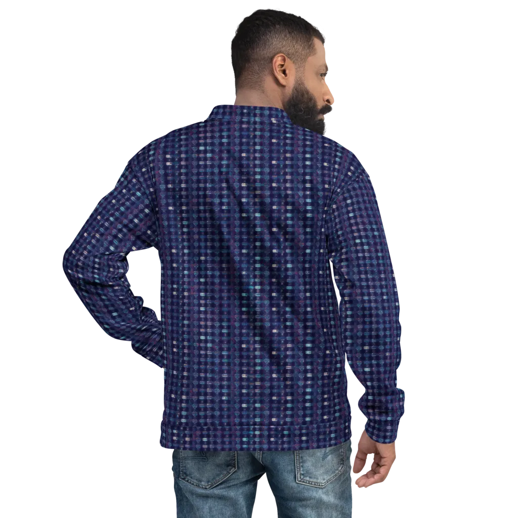 Midnight Circuit on Bomber Jacket — Back