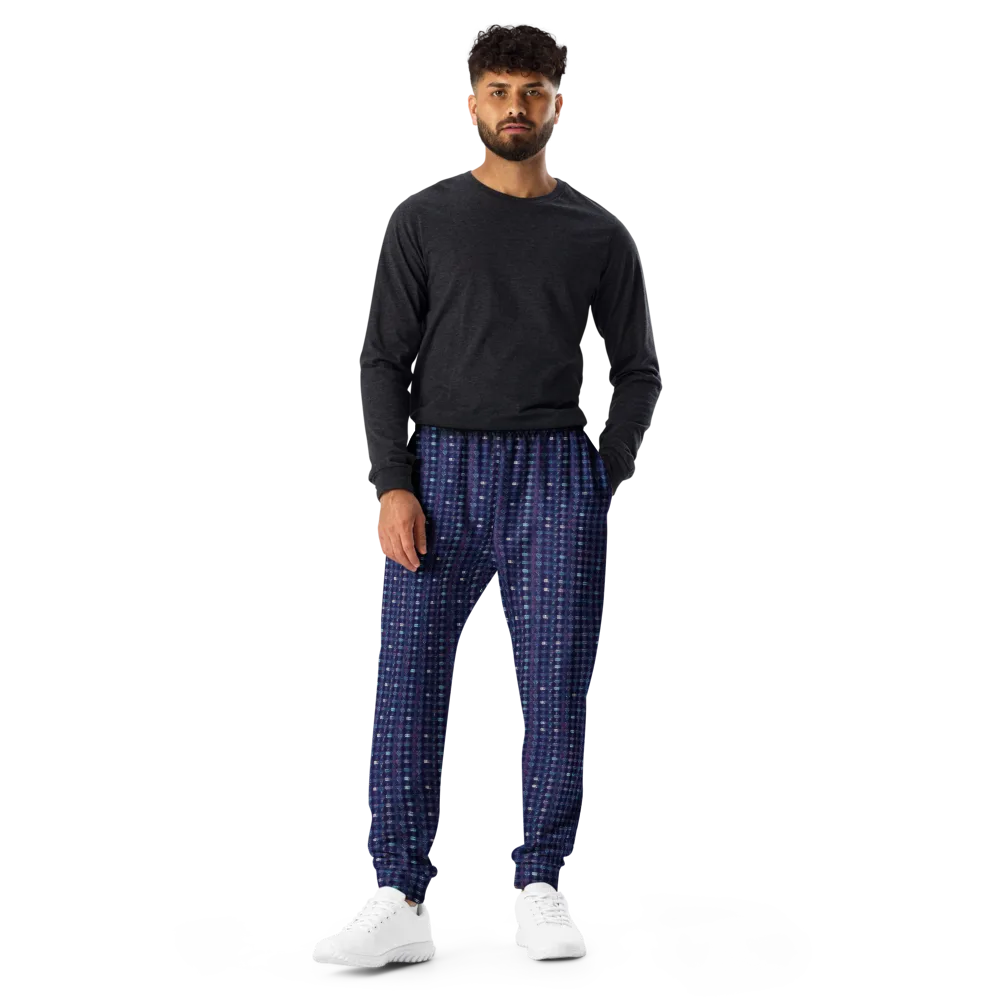 Midnight Circuit on Men's Joggers — Front