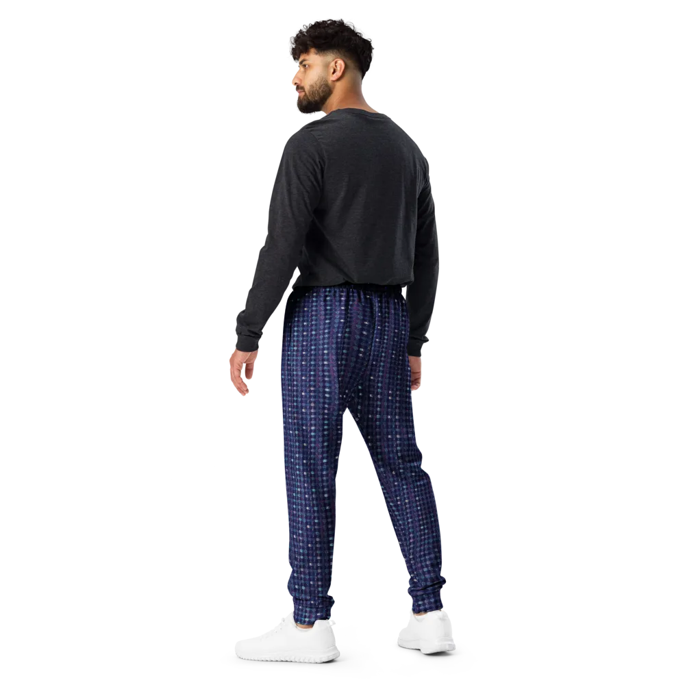 Midnight Circuit on Men's Joggers — Back