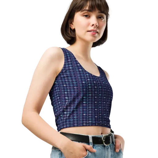 Midnight Circuit on a Crop Top