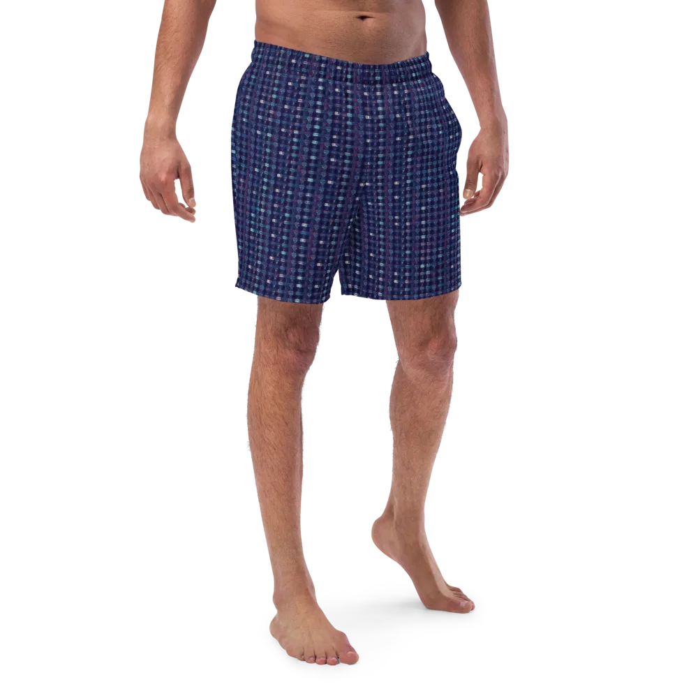 Midnight Circuit on Swim Trunks — Front