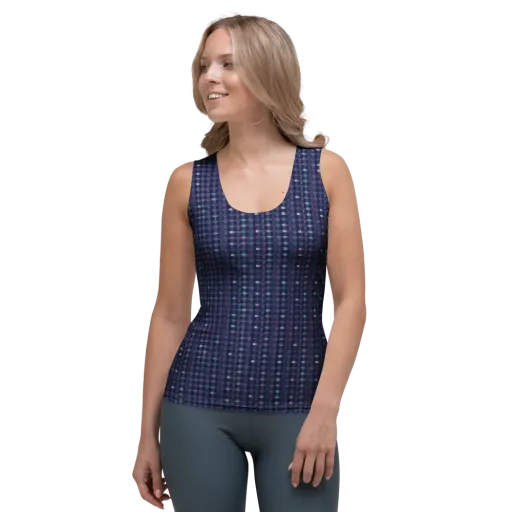 Midnight Circuit on a Women's Tank Top