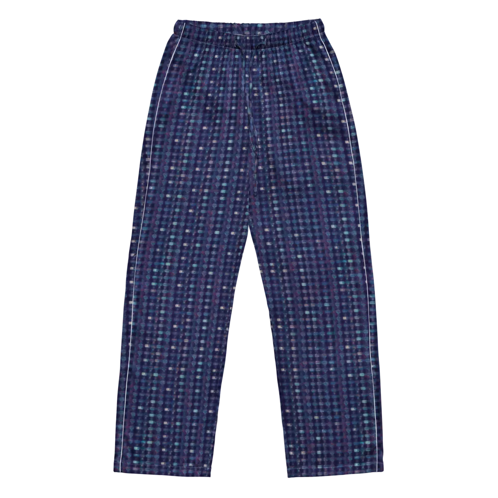Midnight Circuit on Women's Pajama Pants — Front