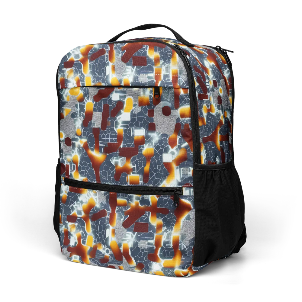 Amber Circuit on Utility Backpack — Left Front