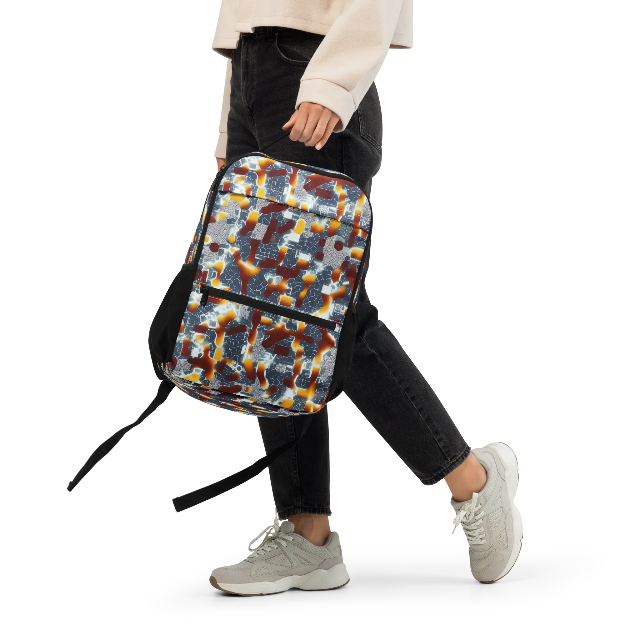Amber Circuit on Utility Backpack — Front