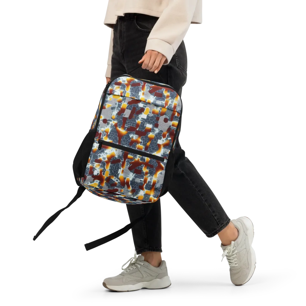 Amber Circuit on Utility Backpack — Front