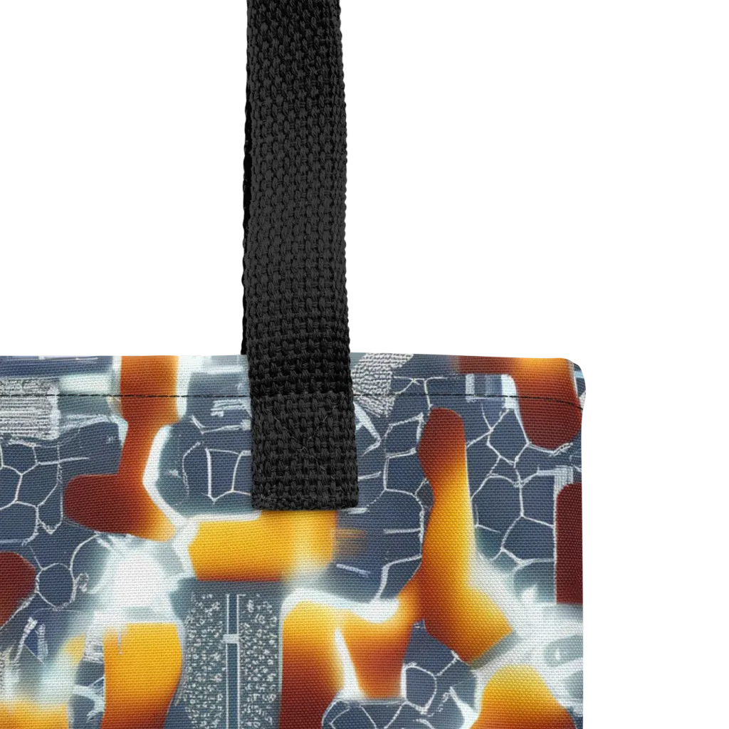 Amber Circuit on Tote Bag — Product details