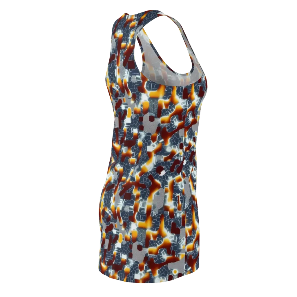 Amber Circuit on Racerback Dress — Back Side