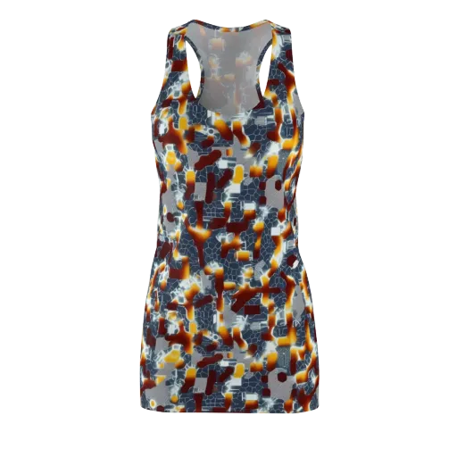 Amber Circuit on a Racerback Dress