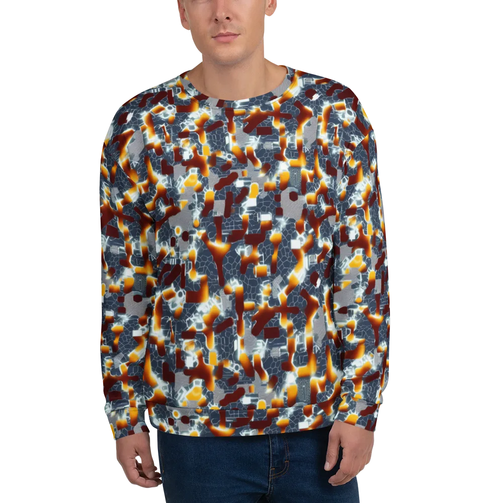 Amber Circuit on Sweatshirt — Front
