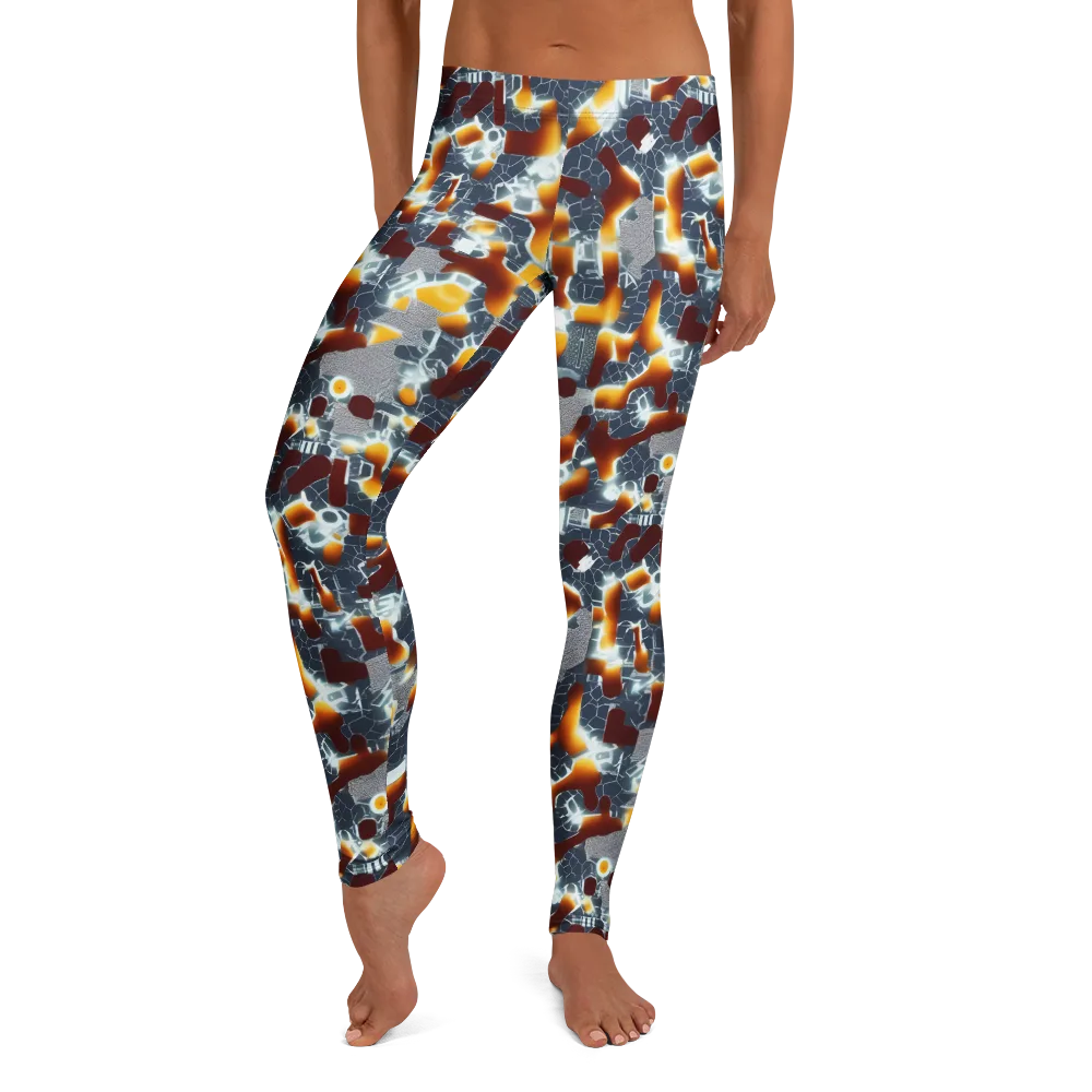 Amber Circuit on Leggings — Front