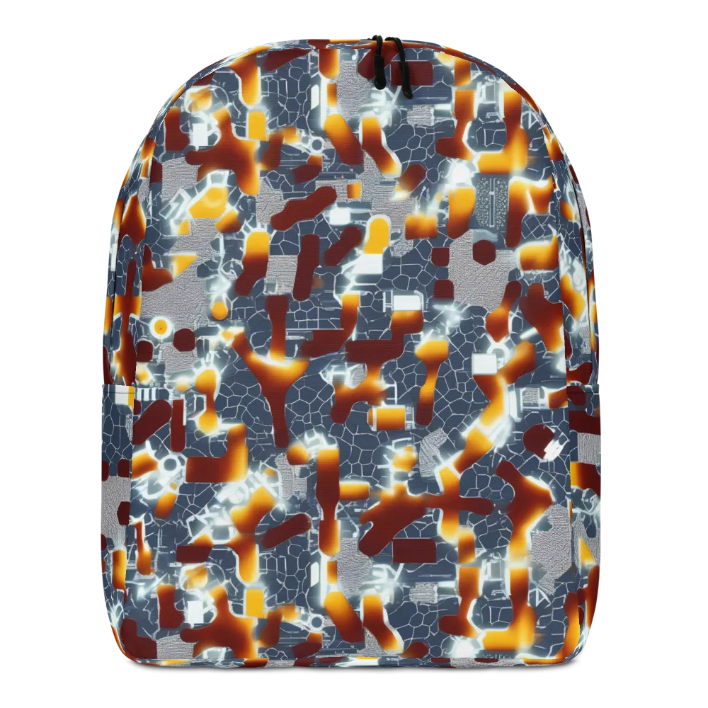 Amber Circuit on Minimalist Backpack — Front