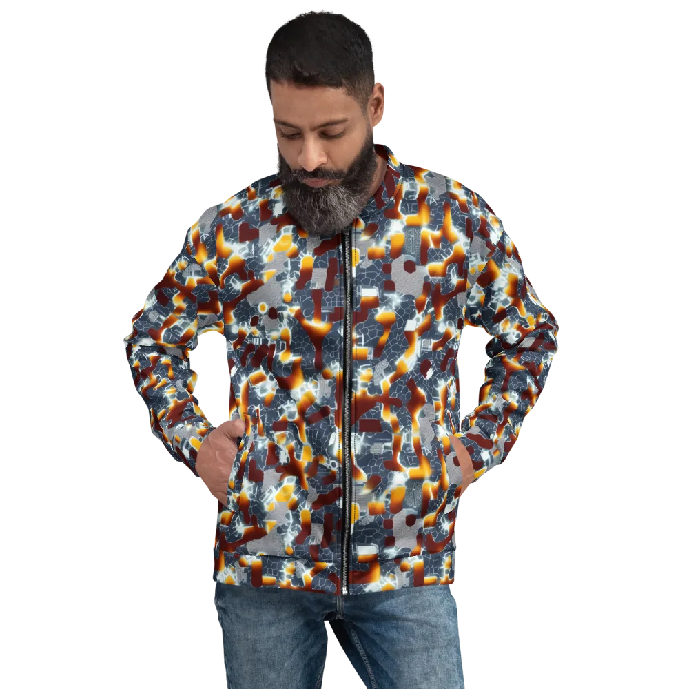Amber Circuit on Bomber Jacket — Front