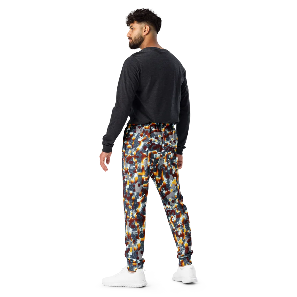 Amber Circuit on Men's Joggers — Back
