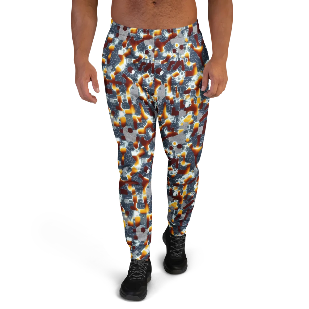 Amber Circuit on Men's Joggers — Front