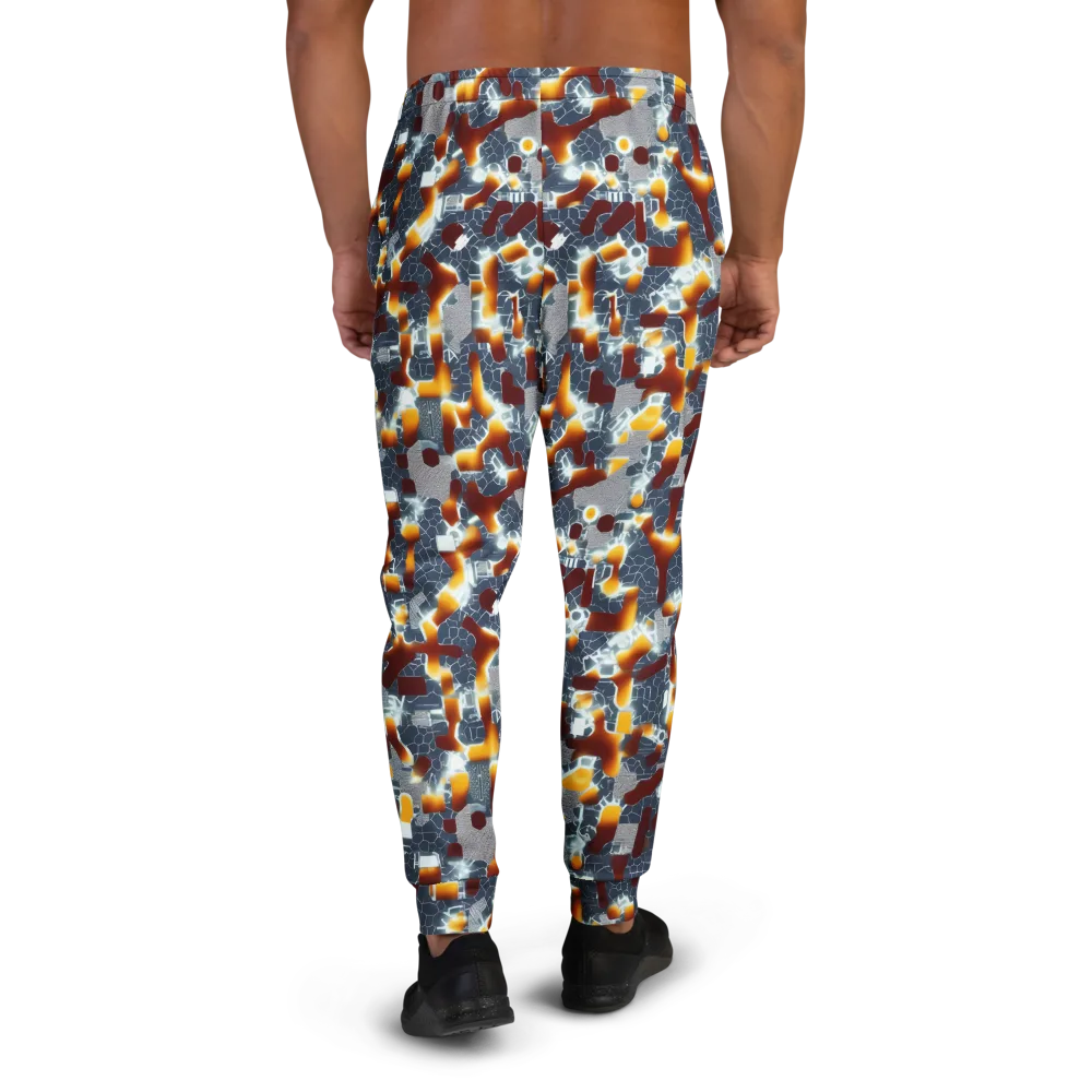 Amber Circuit on Men's Joggers — Back