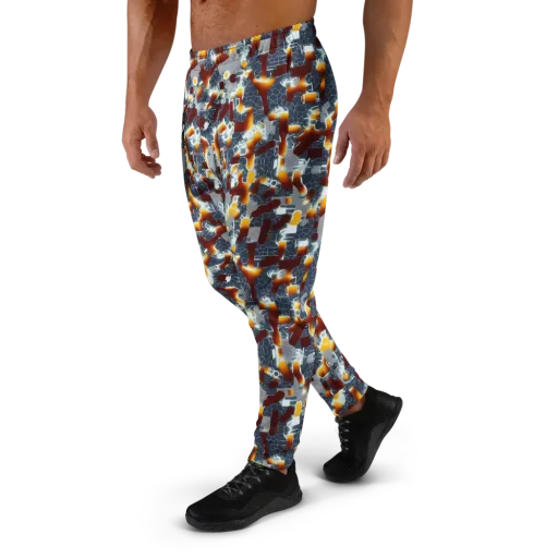 Amber Circuit on a Men's Joggers