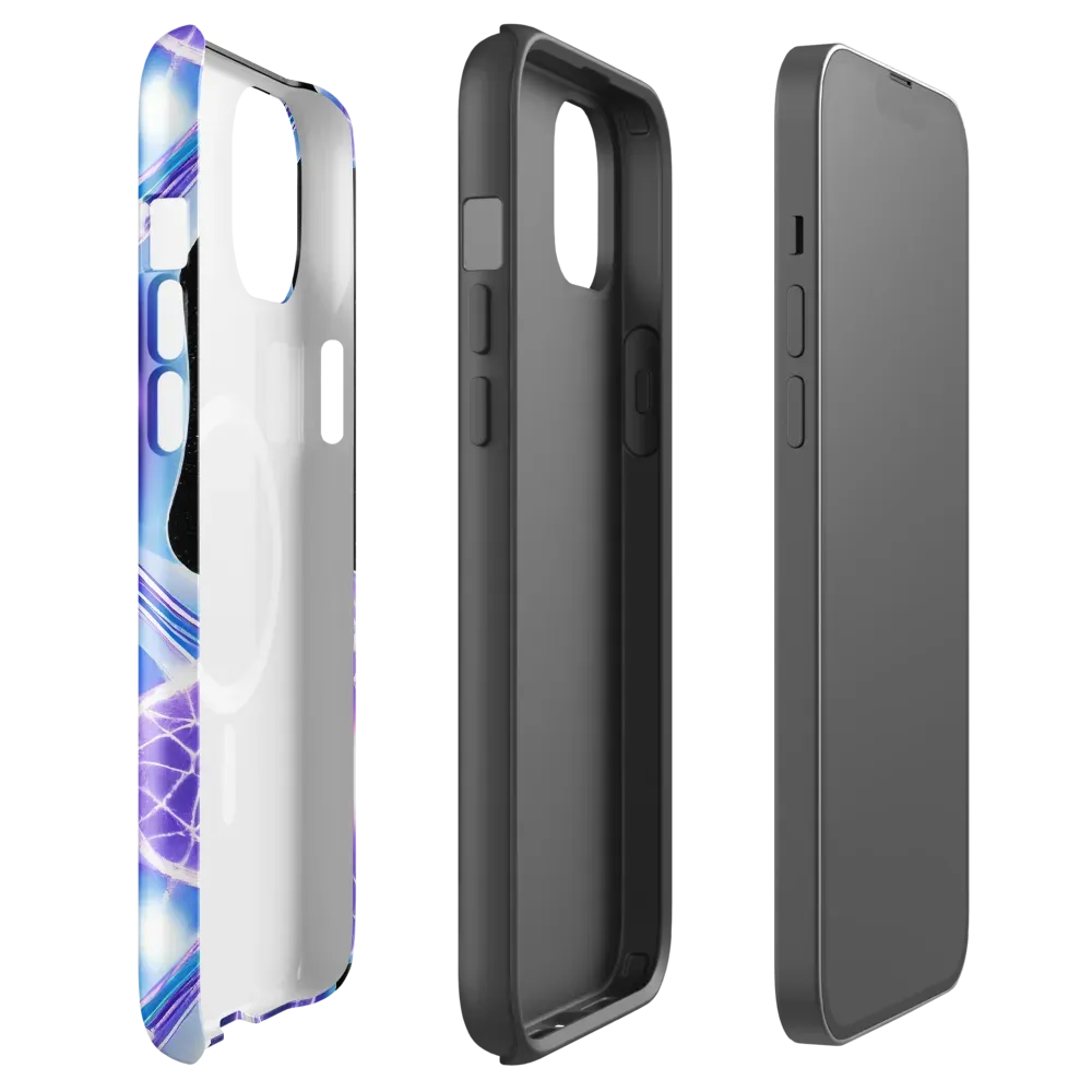 Neon Cellscape on MagSafe Tough Case for iPhone® — Front