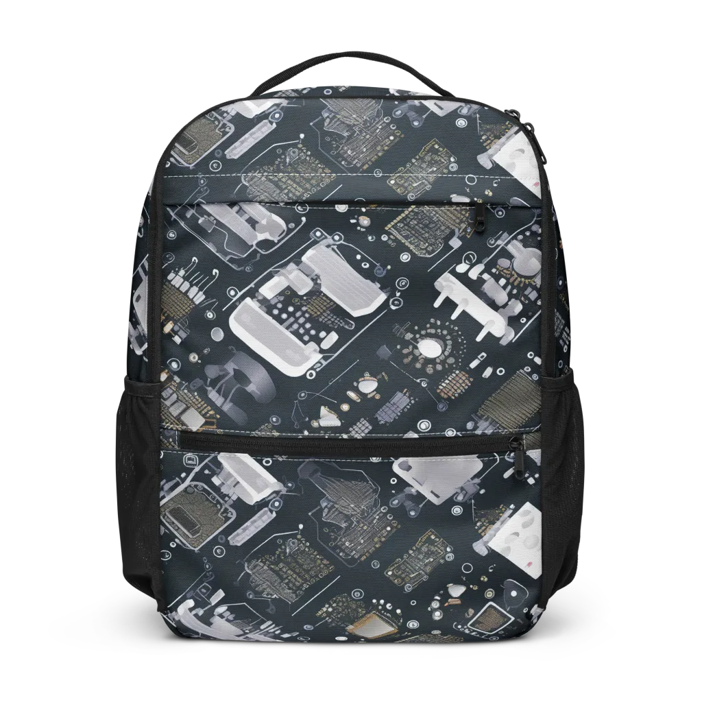 Circuit Noir on Utility Backpack — Front