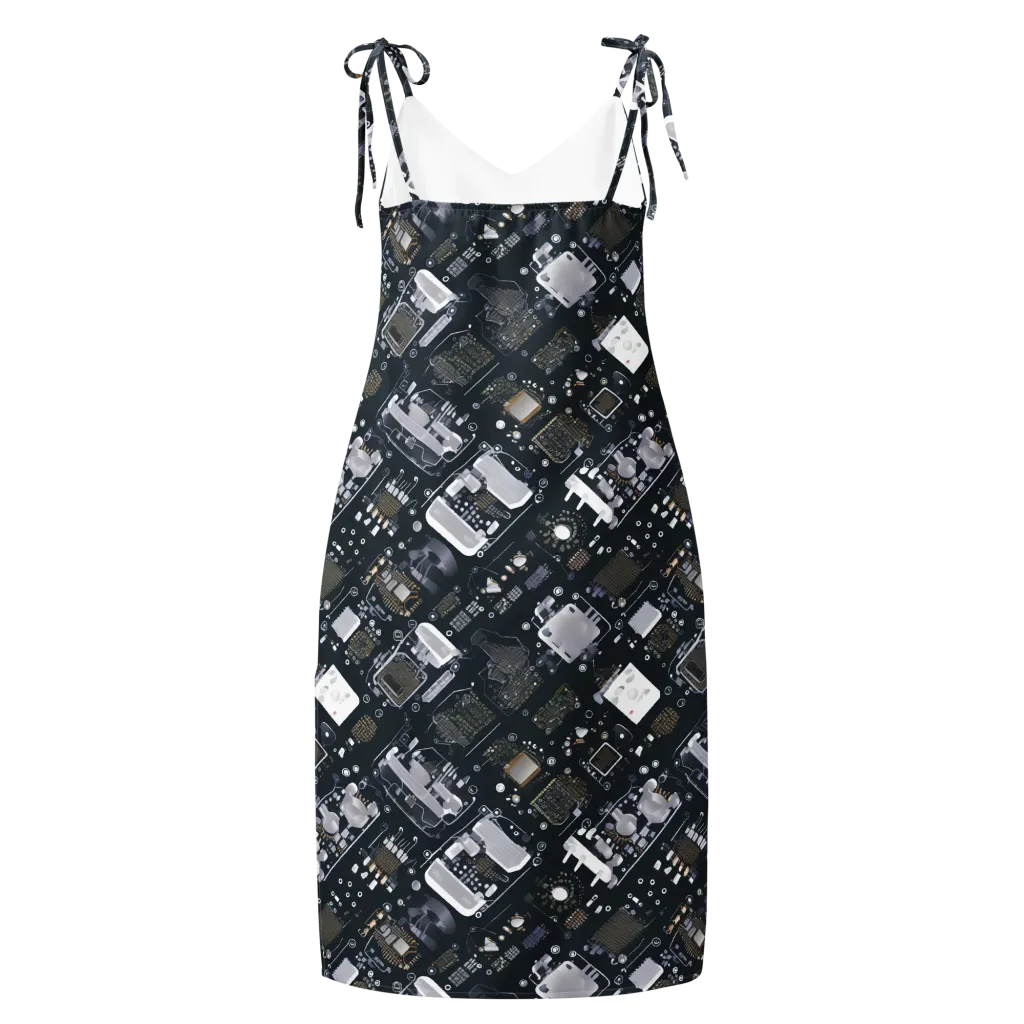 Circuit Noir on Slip Dress — Back