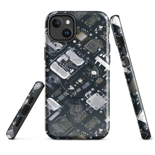 Circuit Noir on a MagSafe Tough Case for iPhone®