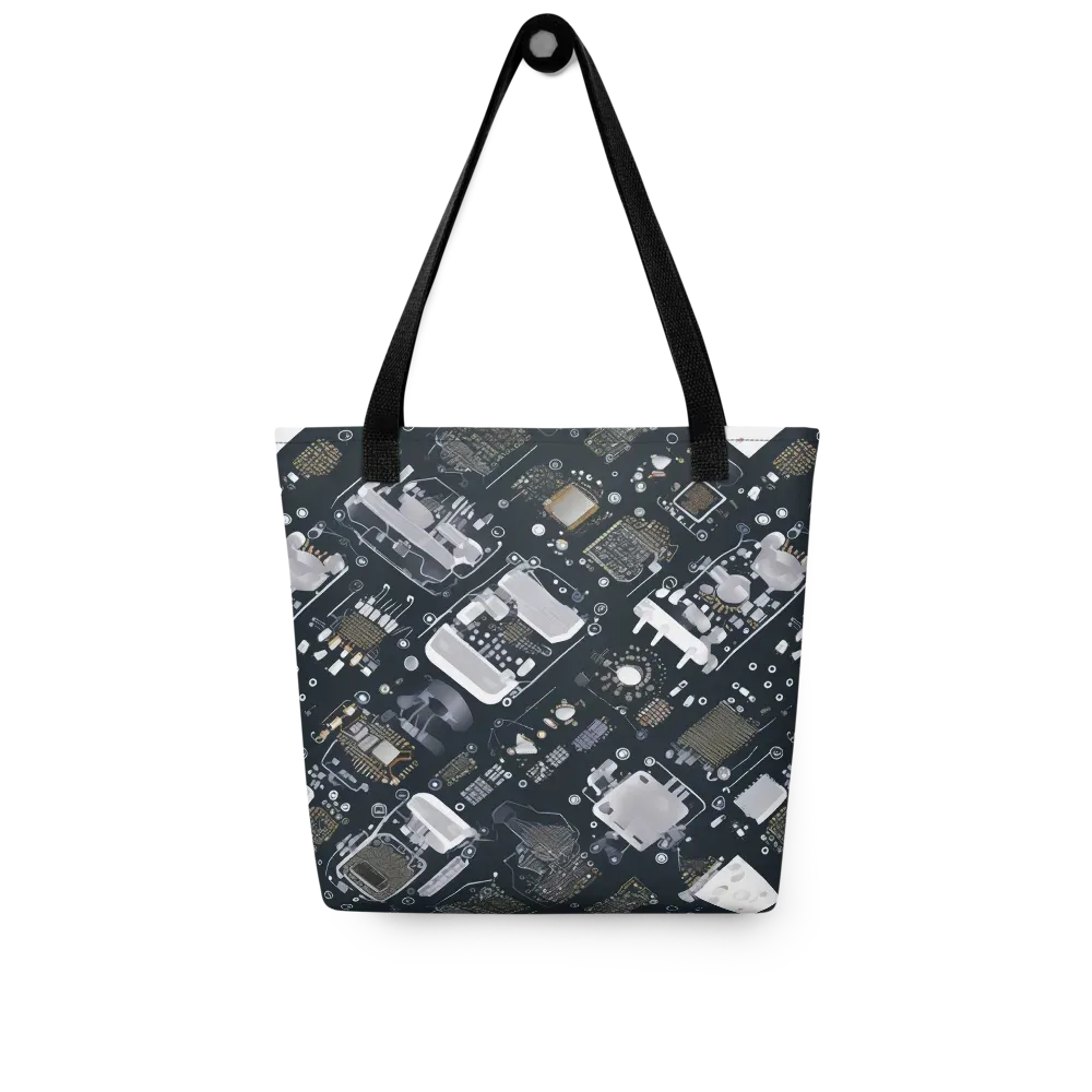 Circuit Noir on Tote Bag — Front