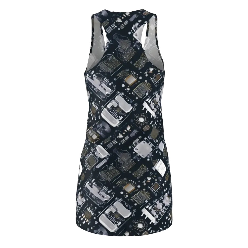 Circuit Noir on Racerback Dress — Back