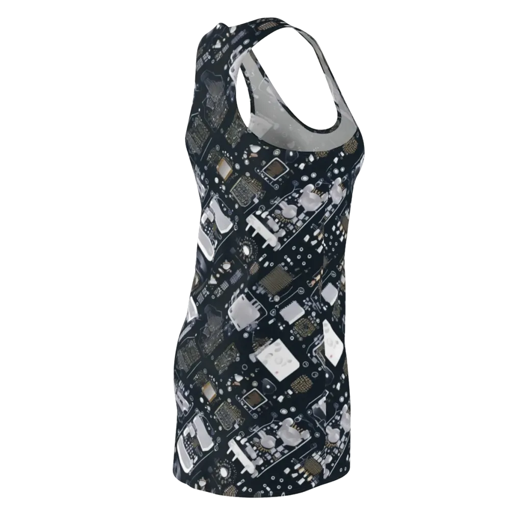 Circuit Noir on Racerback Dress — Back Side