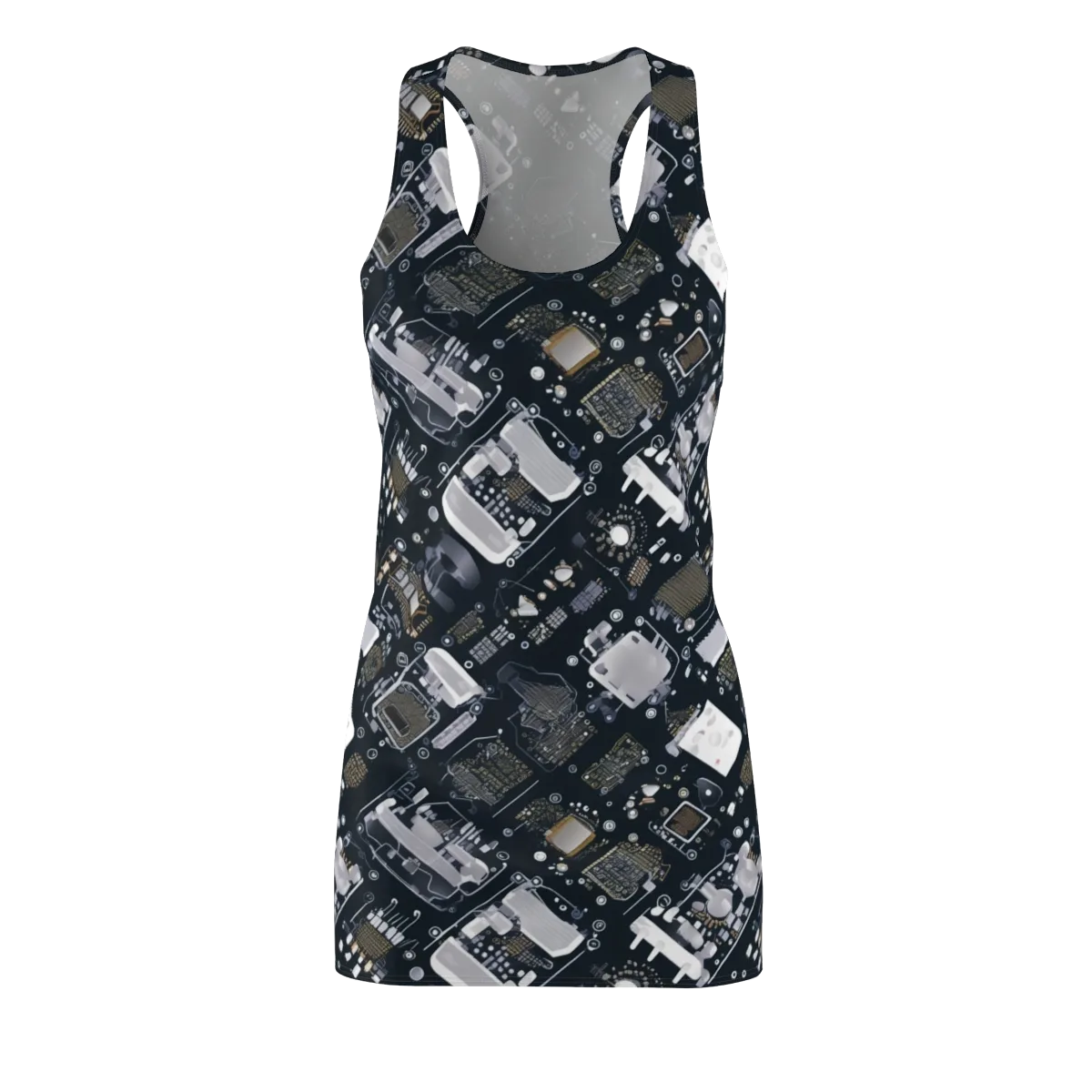 Circuit Noir on Racerback Dress — Front