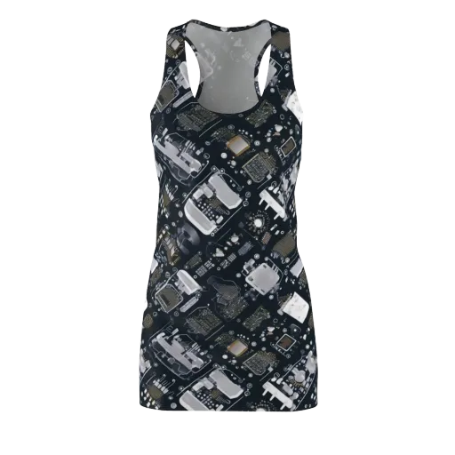 Circuit Noir on a Racerback Dress