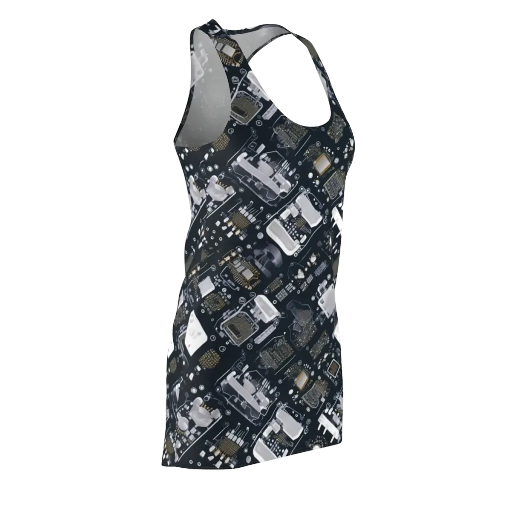 Circuit Noir on Racerback Dress — Front Side