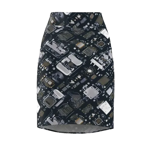 Circuit Noir on a Pencil Skirt