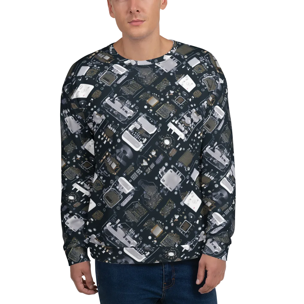 Circuit Noir on Sweatshirt — Front