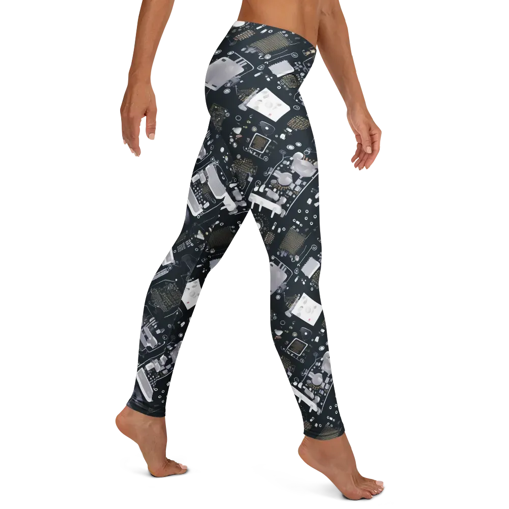 Circuit Noir on Leggings — Right