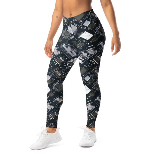 Circuit Noir on a Leggings