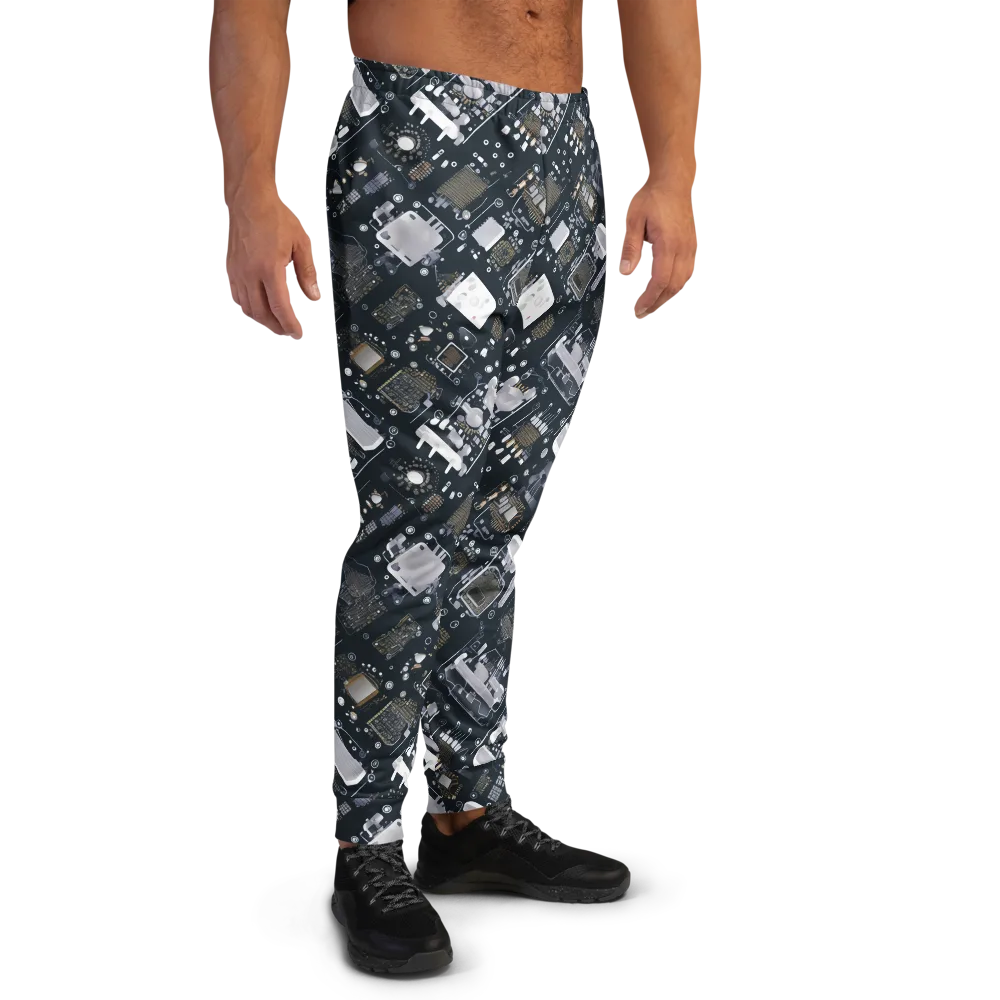 Circuit Noir on Men's Joggers — Right