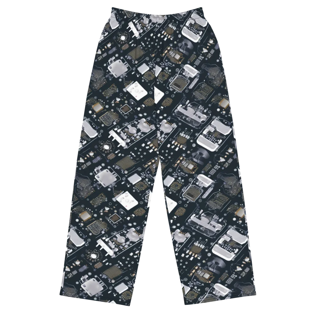 Circuit Noir on Wide-Leg Pants — Front